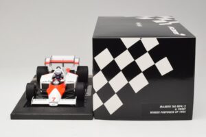 McLaren MP4/2 TAG #7 A. Prost Portuguese GP Winner 1984 Minichamps 1:18 537841807 Pryskyřice – obrázek 6 z 7