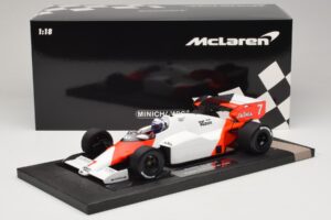 McLaren MP4/2 TAG #7 A. Prost Portuguese GP Winner 1984 Minichamps 1:18 537841807 Pryskyřice – obrázek 7 z 7