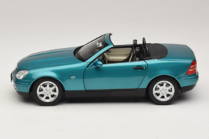 Mercedes SLK R170 Vivianite Green Norev 1:18 183021 Kov – obrázek 6 z 10