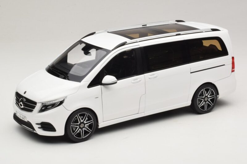Mercedes V-Class W447 AMG Line Bílý Norev 1:18 183876 Kov
