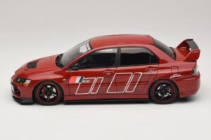 Mitsubishi Lancer Evolution IX MR Fast & Furious Červený Ignition Model 1:18 2374 Pryskyřice – obrázek 3 z 6