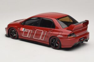 Mitsubishi Lancer Evolution IX MR Fast & Furious Červený Ignition Model 1:18 2374 Pryskyřice – obrázek 5 z 6
