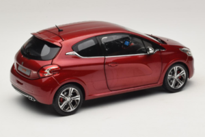 Peugeot 208 GTI Rubis Red Norev 1:18 184700 Kov – obrázek 3 z 8