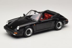 Porsche 911 3.2 Carrera Kabriolet Černý Minichamps 1:18 100063035 Kov