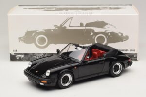 Porsche 911 3.2 Carrera Kabriolet Černý Minichamps 1:18 100063035 Kov – obrázek 8 z 8