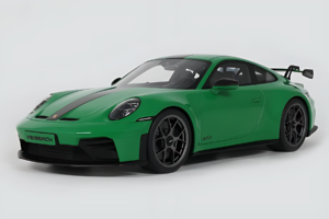 Porsche 911 992.2 GT3 Weissach Package Python Green GT Spirit 1:18 GT576 Pryskyřice