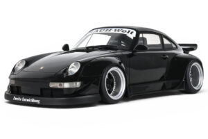 Porsche 911 993 RWB Černý GT Spirit 1:18 GT587 Pryskyřice