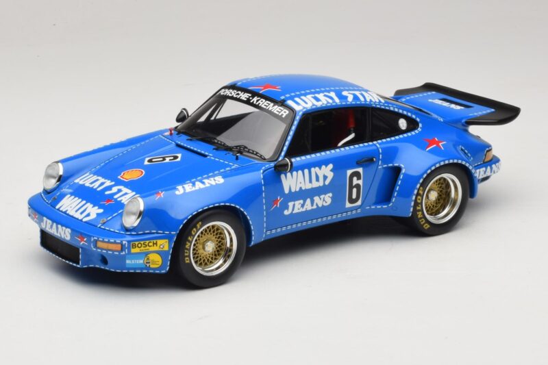 Porsche 911 RSR #6 Wallys Jeans Nurburgring 1974 Spark 1:18 18S088 Pryskyřice