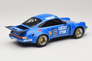 Porsche 911 RSR #6 Wallys Jeans Nurburgring 1974 Spark 1:18 18S088 Pryskyřice – obrázek 2 z 6