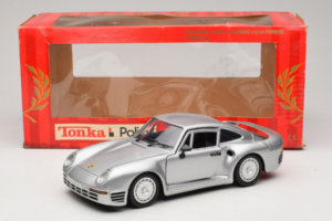 Porsche 959 Stříbrný Tonka 1:18 22213 Kov – obrázek 8 z 8