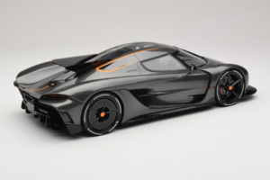 Koenigsegg Jesko Absolut 0-400-0 km/h Record Graphite Grey GT Spirit 1:18 GT575 Pryskyřice – obrázek 2 z 6
