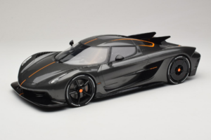 Koenigsegg Jesko Absolut 0-400-0 km/h Record Graphite Grey GT Spirit 1:18 GT575 Pryskyřice