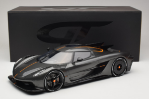 Koenigsegg Jesko Absolut 0-400-0 km/h Record Graphite Grey GT Spirit 1:18 GT575 Pryskyřice – obrázek 6 z 6