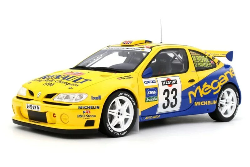 Renault Megane Maxi #33 P. Bugalski / J-P. Chiaroni Rally Sanremo 1998 Otto 1:18 OT1195 Pryskyřice