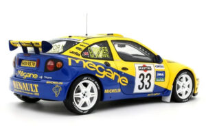 Renault Megane Maxi #33 P. Bugalski / J-P. Chiaroni Rally Sanremo 1998 Otto 1:18 OT1195 Pryskyřice – obrázek 2 z 5