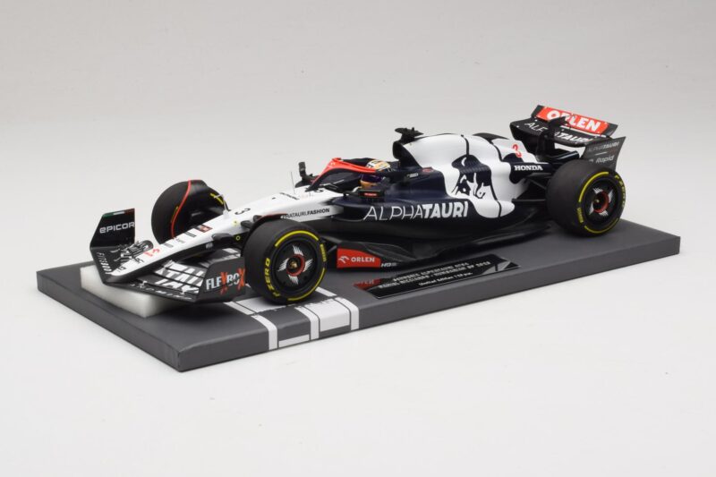 Scuderia AlphaTauri AT04 D. Ricciardo Hungarian GP 2023 Minichamps 1:18 117231203 Pryskyřice