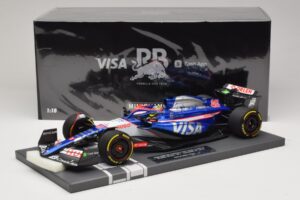 Visa Cash App RB VCARB 01 A. Iwasa FP1 Japanese GP 2024 Minichamps 1:18 117240440 Pryskyřice – obrázek 7 z 7