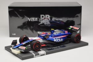 Visa Cash App RB VCARB 01 Y. Tsunoda 2024 Minichamps 1:18 117240122 Pryskyřice – obrázek 7 z 7