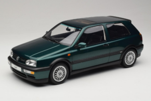Volkswagen Golf Mk3 VR6 Carat Dragon Green Otto 1:12 G099 Pryskyřice