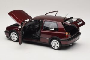 Volkswagen Golf VR6 Mk3 Indian Red Limitovaná Edice Norev 1:18 188505 Kov – obrázek 5 z 8