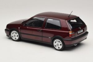 Volkswagen Golf VR6 Mk3 Indian Red Limitovaná Edice Norev 1:18 188505 Kov – obrázek 7 z 8