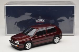 Volkswagen Golf VR6 Mk3 Indian Red Limitovaná Edice Norev 1:18 188505 Kov – obrázek 8 z 8