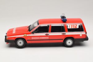 Volvo 740 GL Kombi Brandweer Grobbendonk Minichamps 1:18 155171795 Kov – obrázek 3 z 6