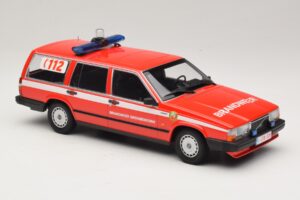 Volvo 740 GL Kombi Brandweer Grobbendonk Minichamps 1:18 155171795 Kov – obrázek 4 z 6