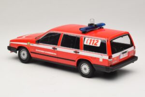 Volvo 740 GL Kombi Brandweer Grobbendonk Minichamps 1:18 155171795 Kov – obrázek 5 z 6