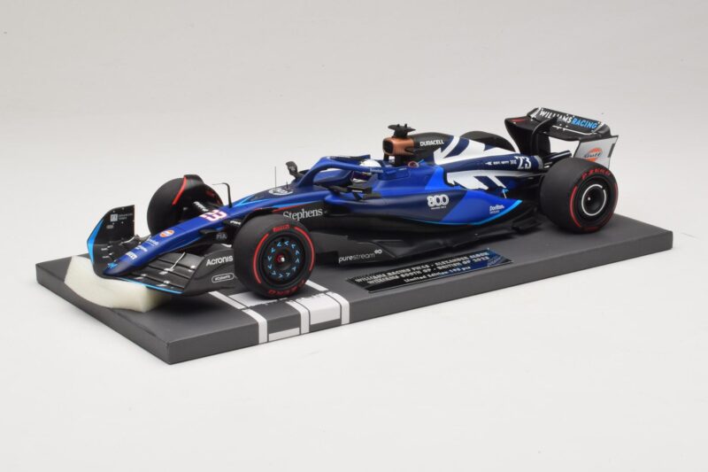 Williams Racing FW45 A. Albon British GP 2023 Minichamps 1:18 117231123 Pryskyřice