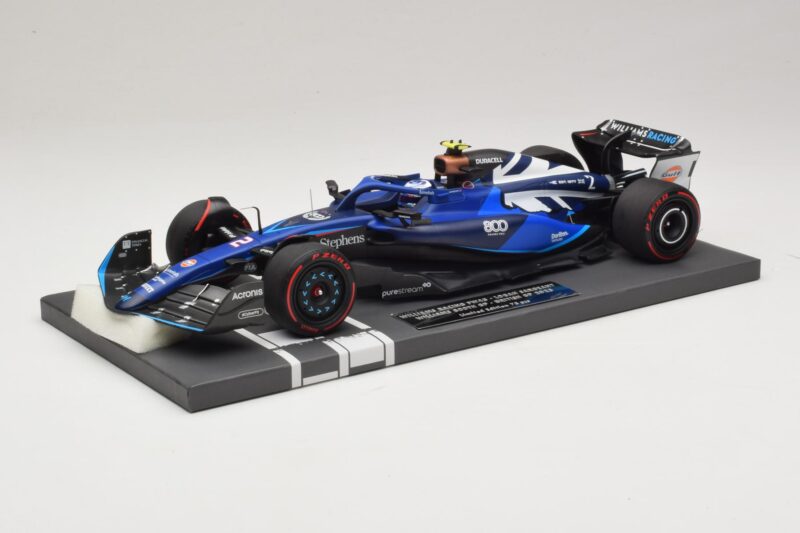 Williams Racing FW45 L. Sargeant British GP 2023 Minichamps 1:18 117231102 Pryskyřice