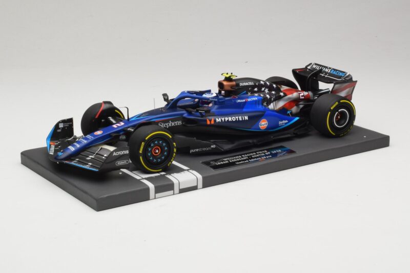 Williams Racing FW45 L. Sargeant United States GP 2023 Minichamps 1:18 117231902 Pryskyřice