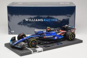 Williams Racing FW45 L. Sargeant United States GP 2023 Minichamps 1:18 117231902 Pryskyřice – obrázek 6 z 6