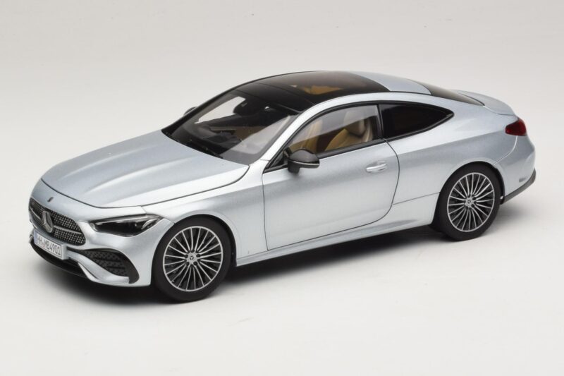 Mercedes CLE C236 Coupé Hightech Silver Norev 1:18 183939 Kov