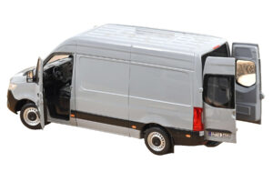 Mercedes Sprinter Šedý Norev 1:18 183042 Kov – obrázek 3 z 6