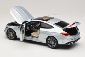 Mercedes CLE C236 Coupé Hightech Silver Norev 1:18 183939 Kov – obrázek 5 z 8