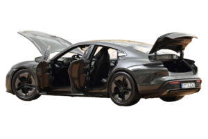 Porsche Taycan Turbo S Slate Grey Neo Norev 1:18 187654 Kov – obrázek 2 z 5