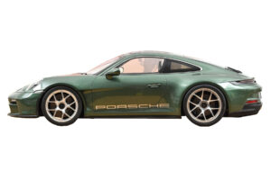 Porsche 911 992 S/T Malachite Green Metallic Norev 1:12 127552 Kov – obrázek 3 z 4