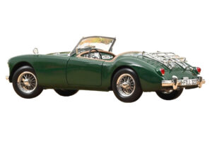 MG MGA British Racing Green Norev 1:18 182610 Kov – obrázek 3 z 5