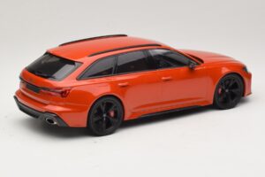 Audi RS6 C8 Avant Oranžový Metalický Minichamps 1:18 155018012 Kov – obrázek 2 z 6