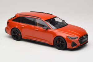 Audi RS6 C8 Avant Oranžový Metalický Minichamps 1:18 155018012 Kov – obrázek 4 z 6