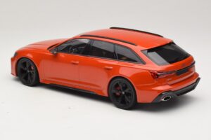 Audi RS6 C8 Avant Oranžový Metalický Minichamps 1:18 155018012 Kov – obrázek 5 z 6