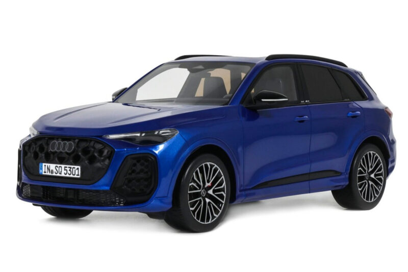 Audi SQ5 FY TFSI Ultra Modrý Otto 1:18 Audi SQ5 FY TFSI Ultra Modrý Otto 1:18 OT1281 Pryskyřice