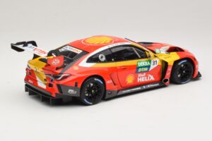BMW M4 GT3 #31 Schubert Motorsport S. van der Linde Winner DTM Lausitzring 2022 Minichamps 1:18 113222031 Kov – obrázek 3 z 8