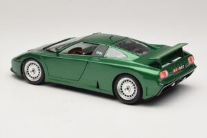 Bugatti EB110 Zelený Metalický Bburago 1:18 3003 Kov – obrázek 7 z 8