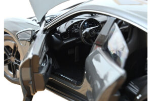 Porsche Taycan Turbo S Slate Grey Neo Norev 1:18 187654 Kov – obrázek 4 z 5