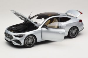 Mercedes CLE C236 Coupé Hightech Silver Norev 1:18 183939 Kov – obrázek 2 z 8