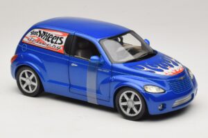 Chrysler PT Cruiser Dodávkový Modrý Hot Wheels 1:18 29616 Kov – obrázek 5 z 7