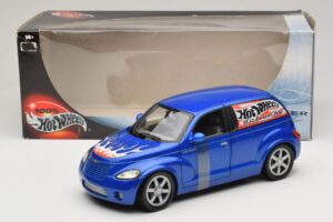 Chrysler PT Cruiser Dodávkový Modrý Hot Wheels 1:18 29616 Kov – obrázek 7 z 7