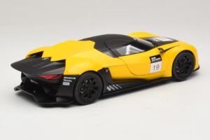 Citroen GT Žlutý & Černý Norev 1:18 181609 Kov – obrázek 3 z 8